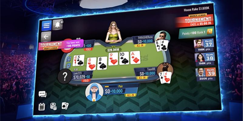 Tham khảo quy tắc một ván bài Poker